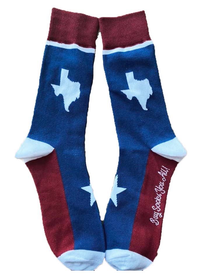 Chaussettes Texas Lone Star pour homme pour la vente par Buy Socks You All