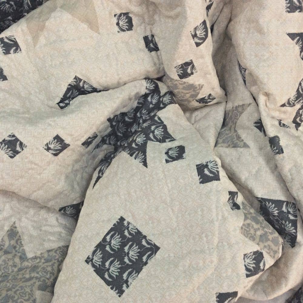 Duke Imports - Wholesale Bedding Set - "Midnight Star"  3-Piece Designer Quilt Set2