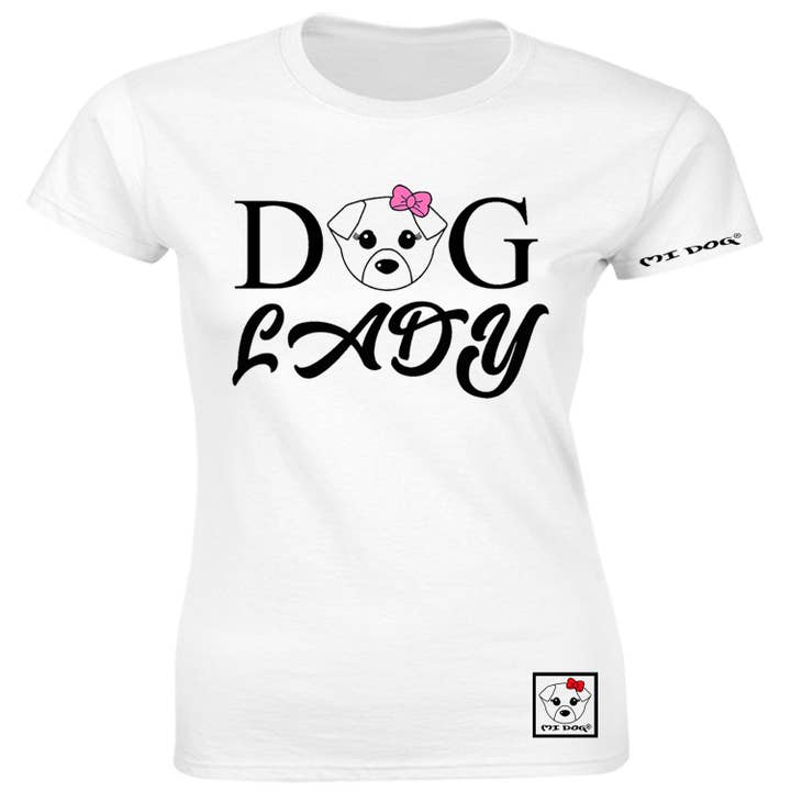 T-shirt ajusté Dog Lady MI DOG pour la vente par MI DOG