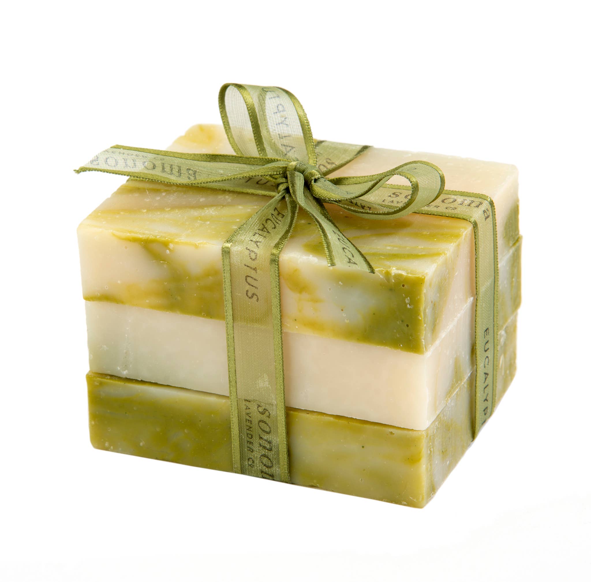 Sonoma Lavender - Wholesale Bar Soap - Hand Cut Bar Soap Trio 4oz - Eucalyptus/Olive Oil