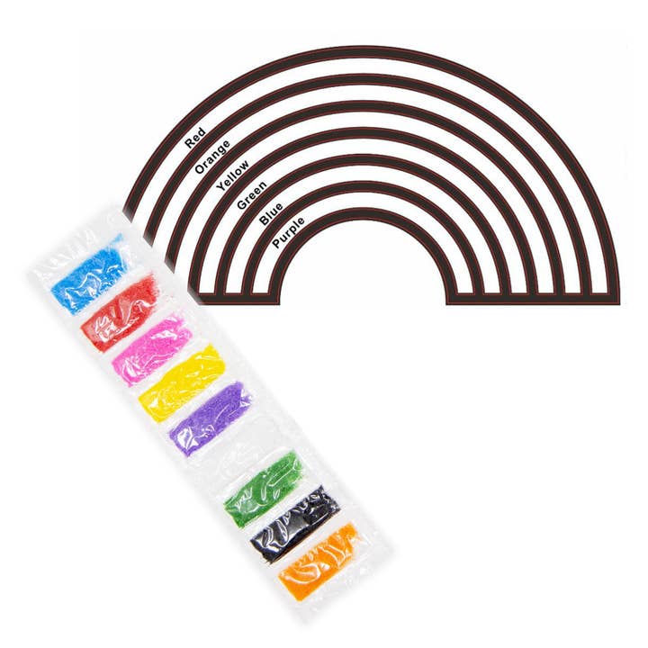 Artisanat de sable arc-en-ciel pour la vente par Addkrafts