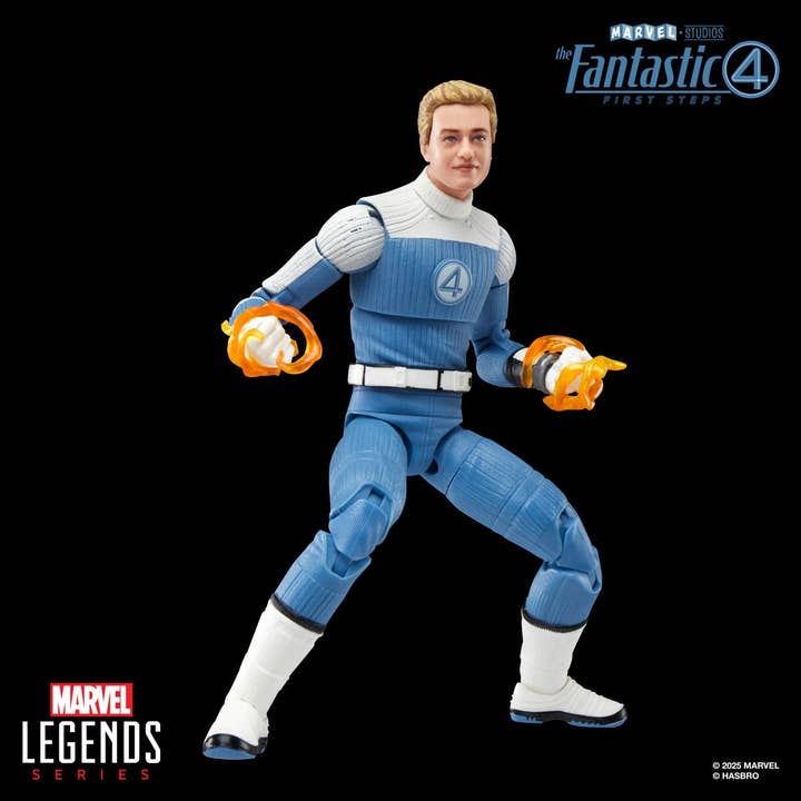 Entertainment Earth - Wholesale Figurine Toy - Kids - The Fantastic Four: First Steps Marvel Legends Johnny Storm3