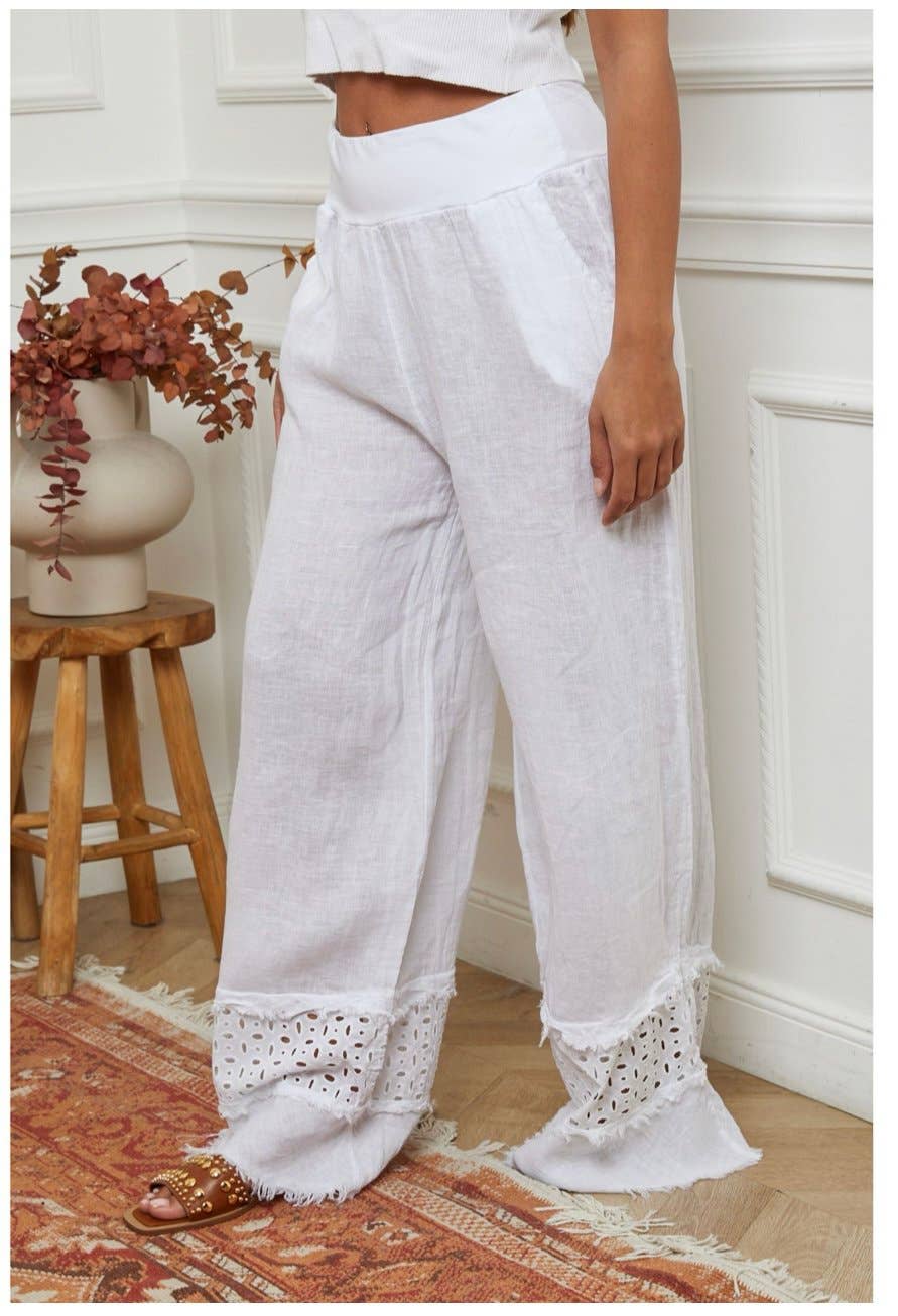 LÉA & LUC - Vendita all'ingrosso Pantalone - Donna - Pantaloni in 100% Lino RIF. 304903