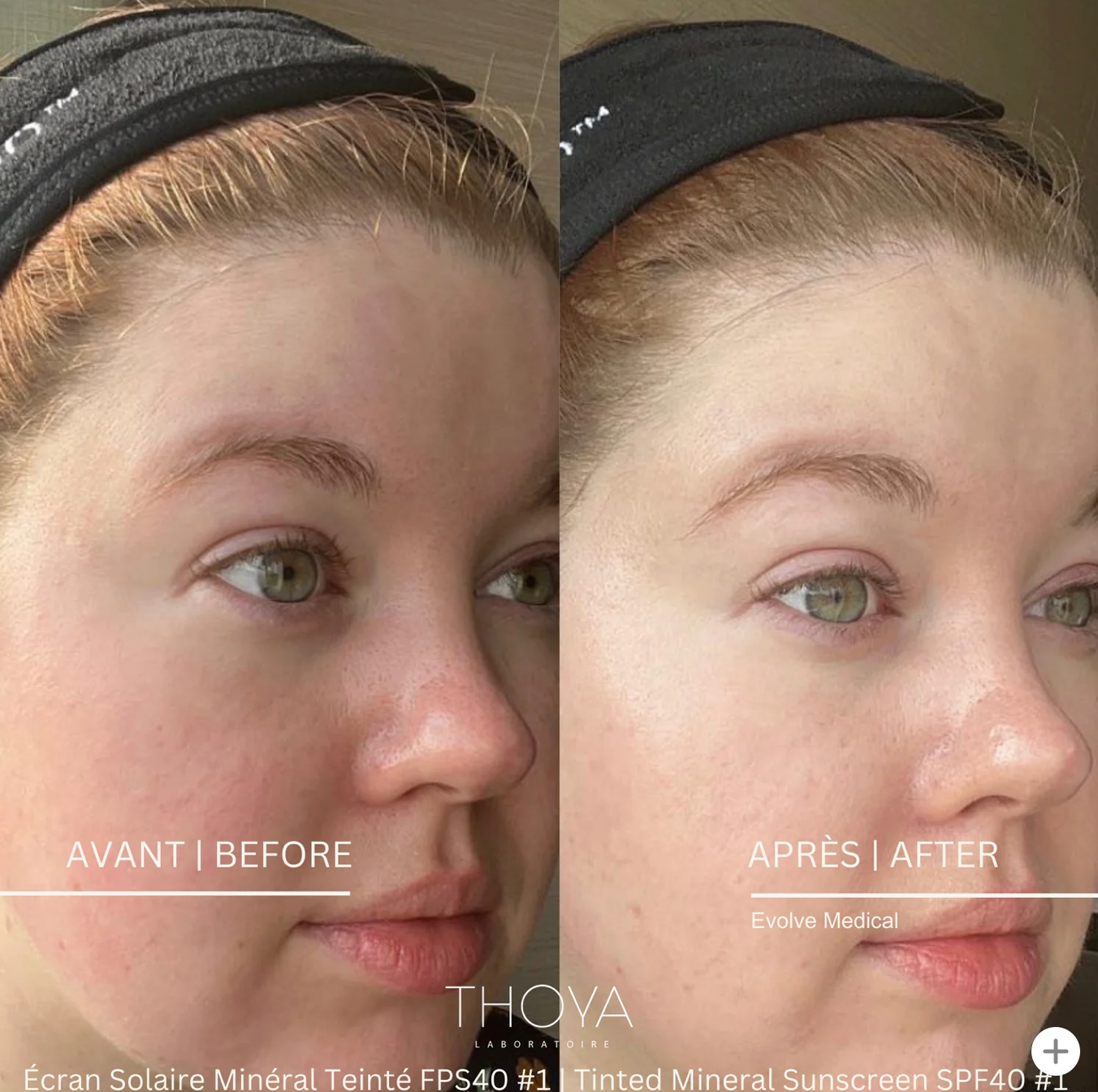 Thoya Laboratoire - Vendita all'ingrosso Creme solari - Schermo solare minerale colorato tutto naturale SPF 40 tinta1 Porcellana2