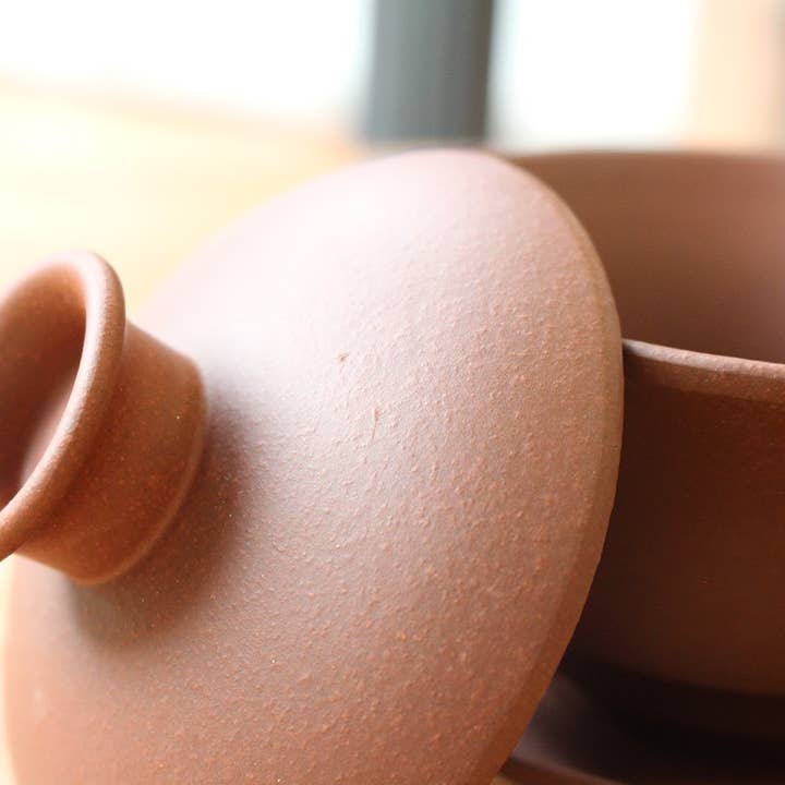 Tea soul - Wholesale Tea Pot - Traditional Yixing clay Gaiwan 150 ml3