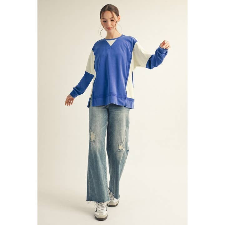 STYLE USA - Wholesale Tunic - Women's - NEW Color Block Gameday Top19