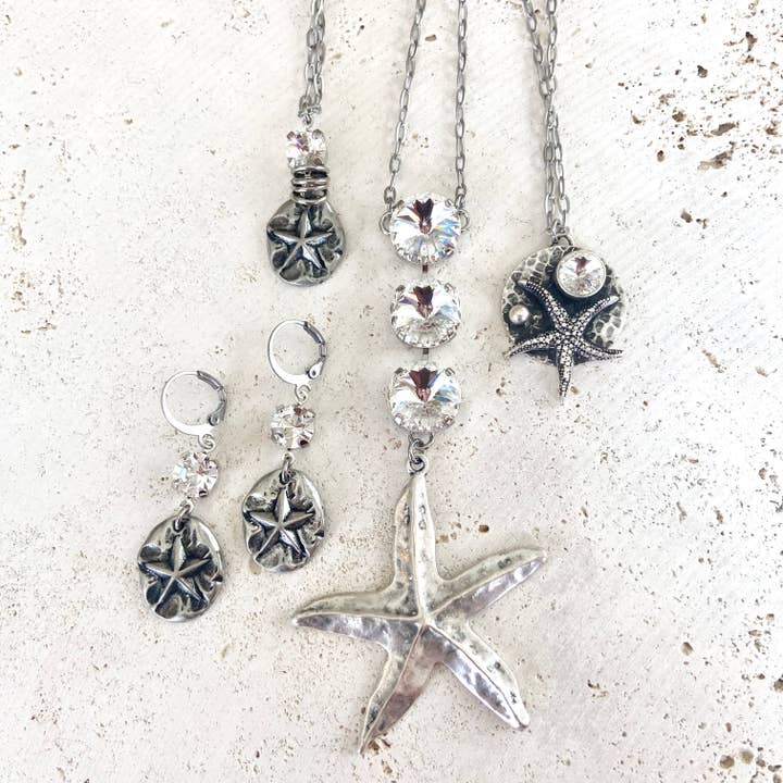 VB&CO Designs Handmade Jewelry - Wholesale Jewellery set - Starfish sea star ocean beach shell mermaid resort jewelry3