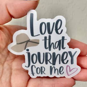 Love That Journey Sticker/Magnet - Schitt's Creek for wholesale by Oily Graphic Creations