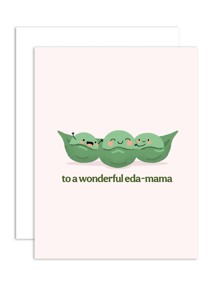 Eda-mama - Mother's Day Greeting Card for wholesale by peach & paperie