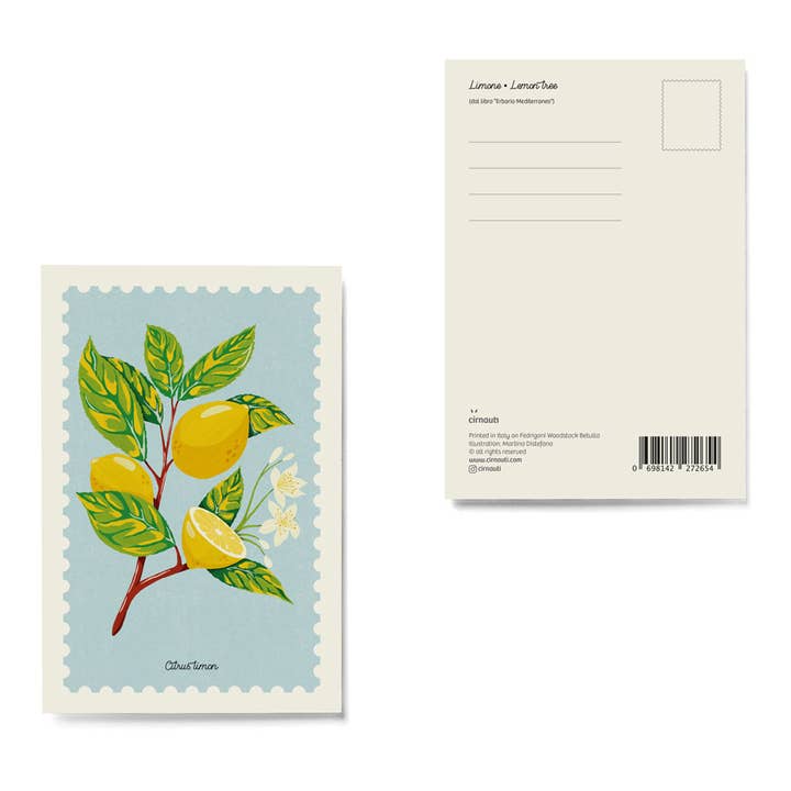 Cirnauti - Wholesale Everyday Greeting Card - Lemon postcard1