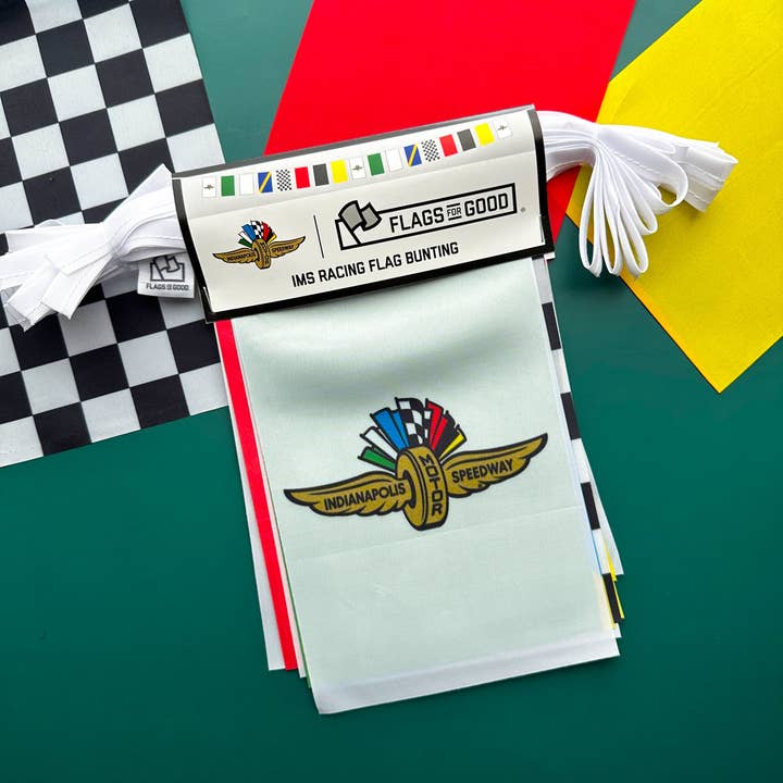 Flags For Good - Wholesale Bunting/Garland - Indianapolis Motor Speedway® Racing Flags Bunting