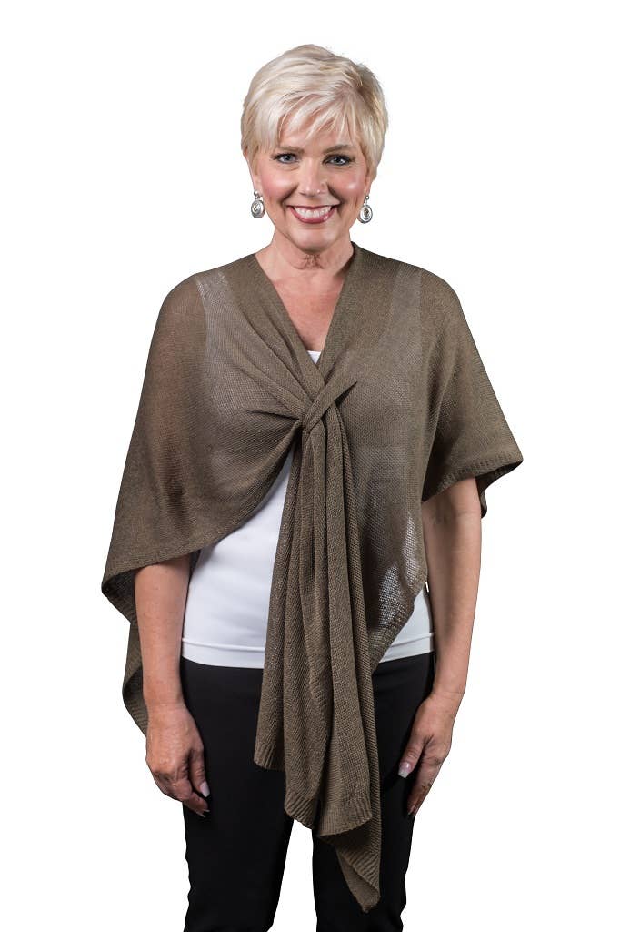 TINA Stephens Italy/Tees By Tina - Wholesale Wrap - Women's - Aliya Multi Way Cotton Wrap (W108)10