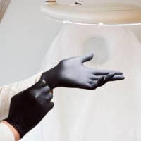 THE LASH BOX - Venta al por mayor Guantes - Unisex - Guantes desechables de nitrilo negro - Sin polvo - Aurelia Bold