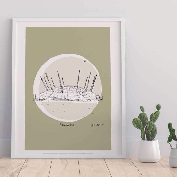 Millenium Dome 2 - 11X14“ Premium kunsttryk for engroshandel hos Star Editions