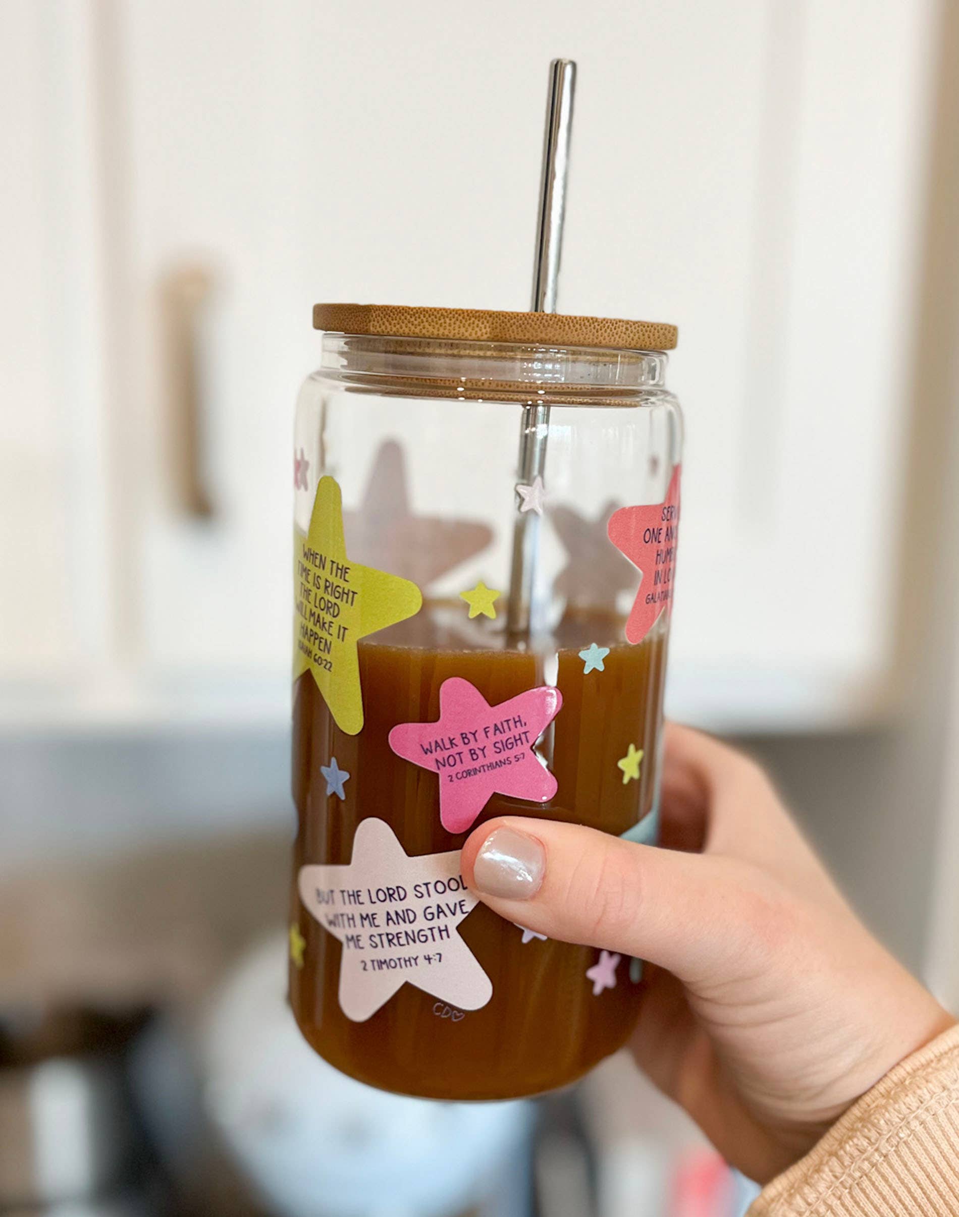 Callie Danielle - Vente Verre/tasse - Verre canette avec versets bibliques3