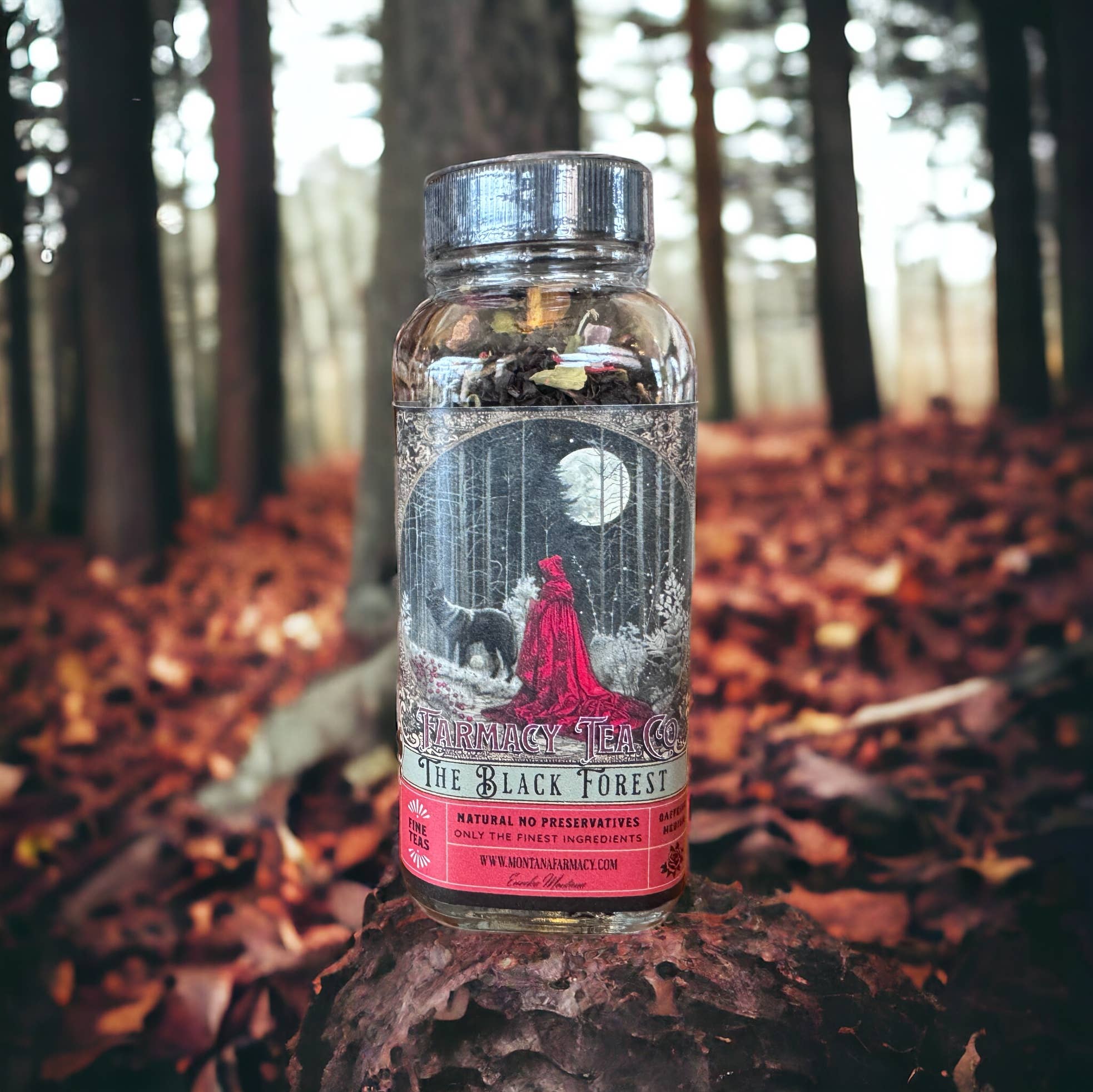 Montana Farmacy - Venta al por mayor Tés a granel - Bosque Negro profundo encantador Vintage Victoriano Academia Oscura Té3