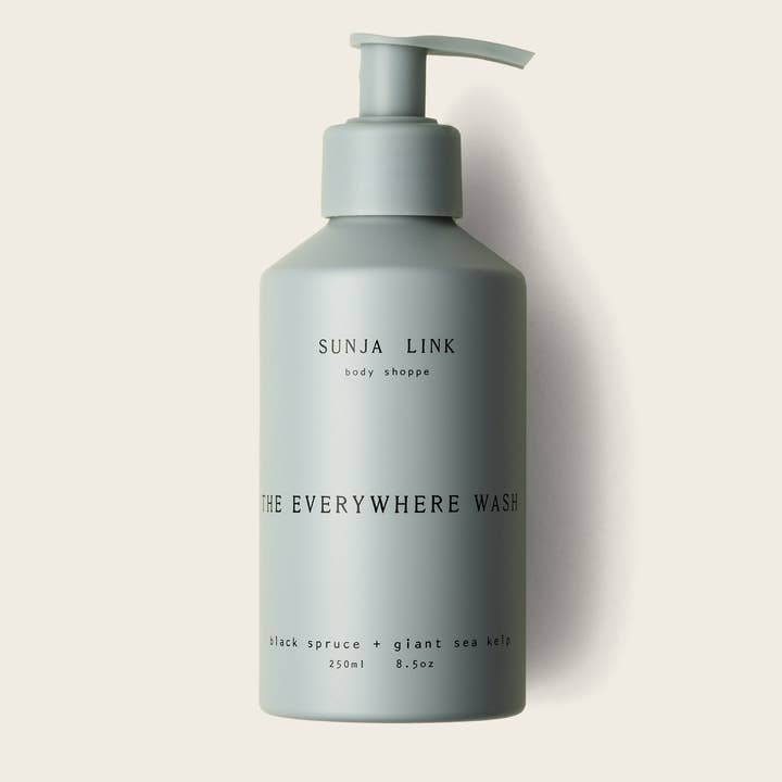 Sunja Link Body Shoppe - Wholesale Body Wash/Shower Gel - The Everywhere Wash - Black Spruce and Giant Sea Kelp