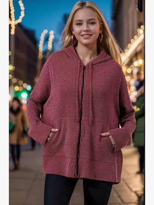 VESTE T8393 PLUS pour la vente par Blumin Apparel