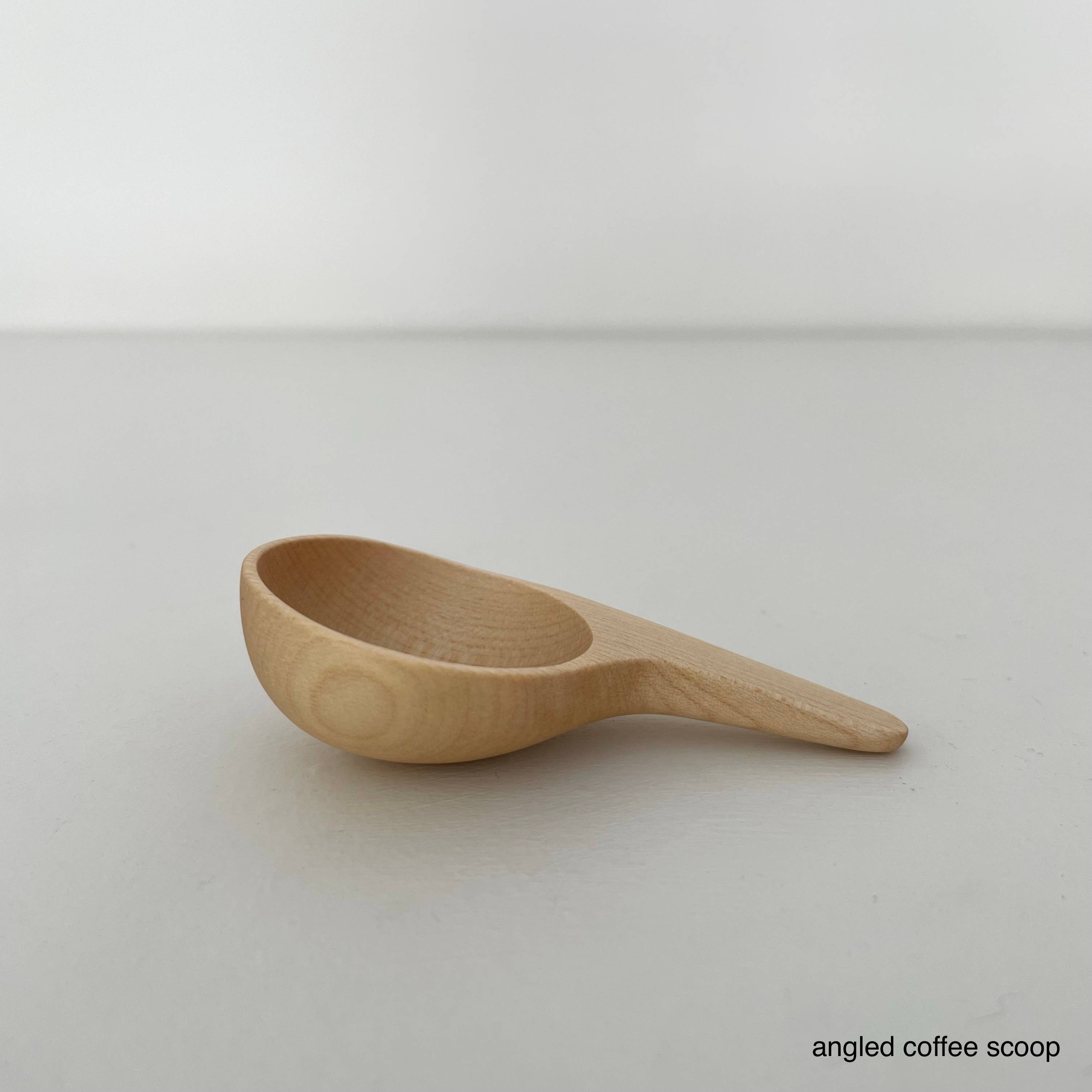 fort & field - Wholesale Serving Utensil - Handcrafted maple wood honey jam coffee scoop spoon spreader0