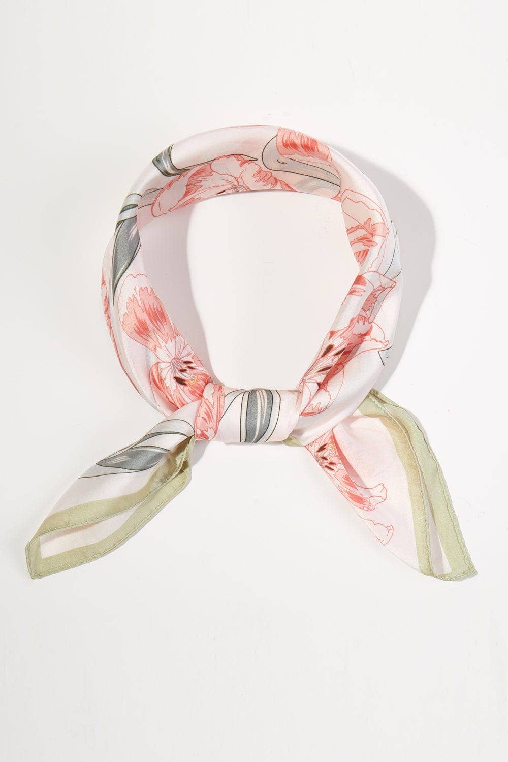 MiMi Wholesale - Wholesale Bandana - Women's - BS0114 Floral Print Bandana5