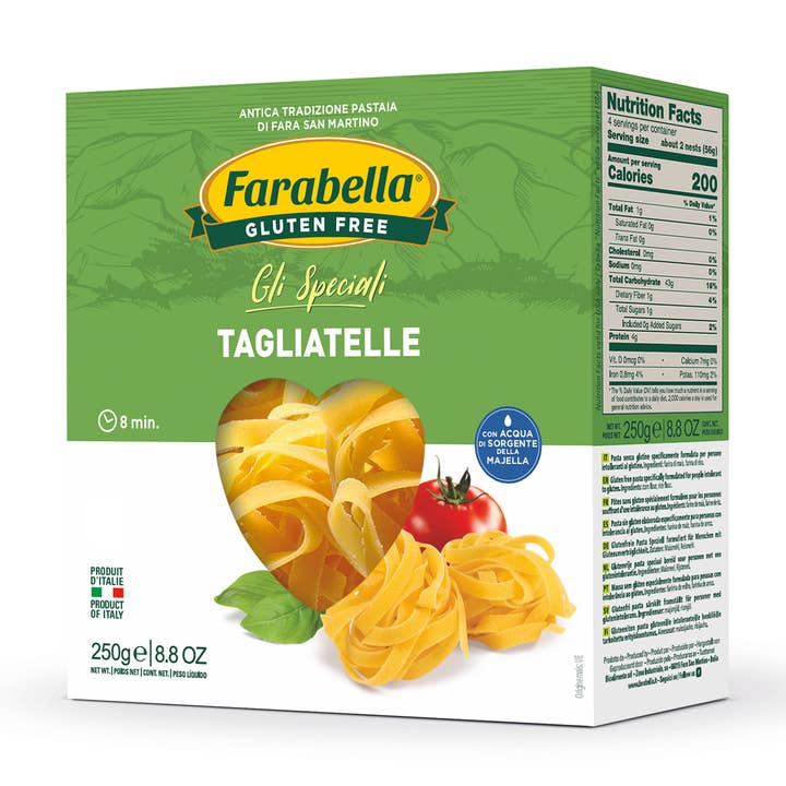 Farabella – wholesale Pasta – Glutenfri Tagliatelle 250G X 60