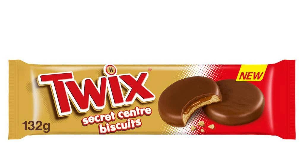 Pops Distro Inc - Wholesale Cookie - Twix Secret Centre Biscuits (132g) UK (12ct)0