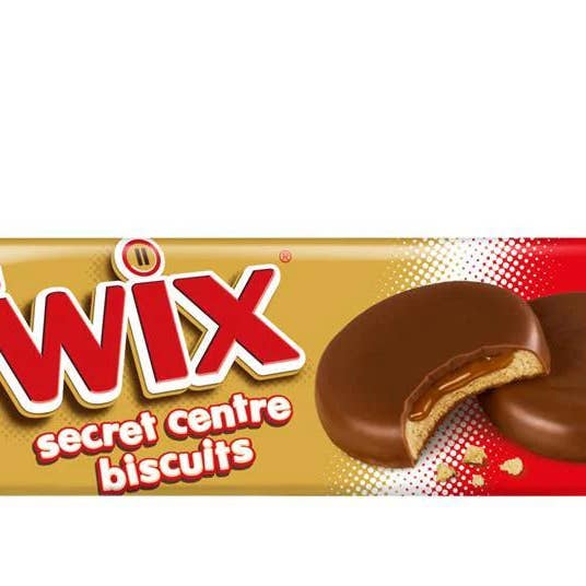 Twix Secret Centre Biscuits (132g) UK (12ct) for wholesale by Pops Distro Inc