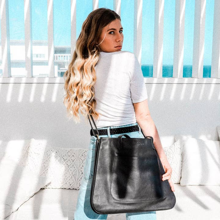 Hobo and Hatch - Wholesale Tote bag – Women's - Ruby Tote - Pebble Noir2