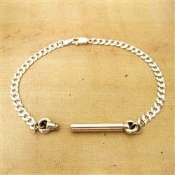 Luxe Design Jewellery - Wholesale Charm/Dangle Bracelet - Men's Cylinder Urn Bracelet for Cremation Ashes2