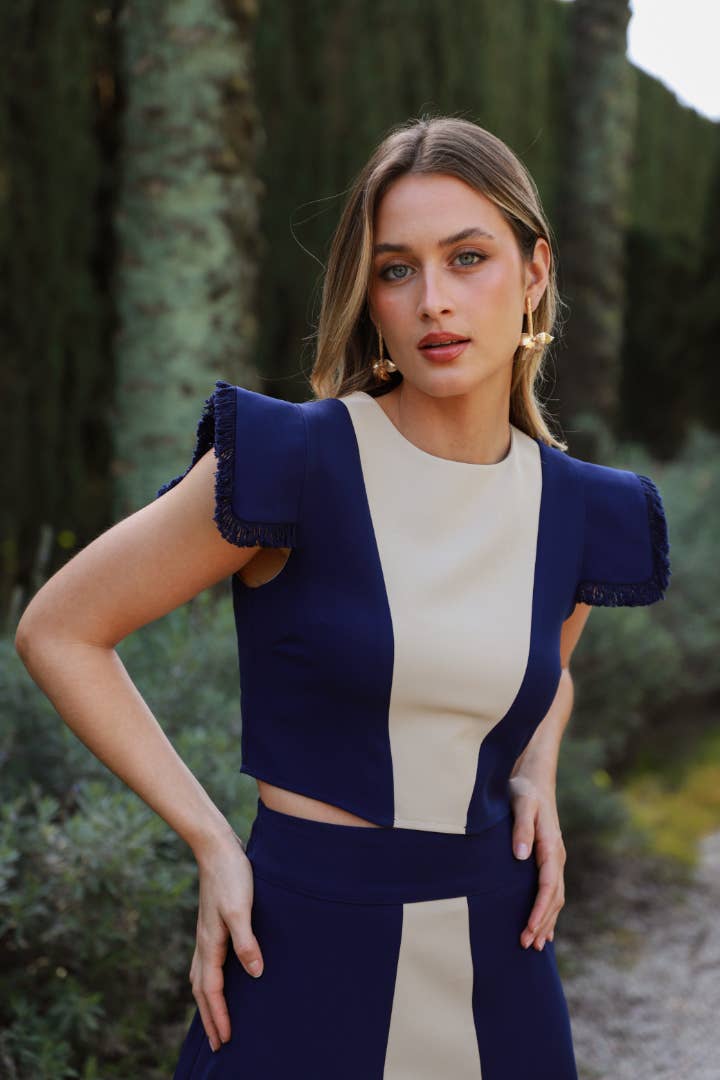 Cayro Woman – Großhandel Set aus Oberteil und Rock – Damen – Kenta zweiteiliges Set - Sommer 20253