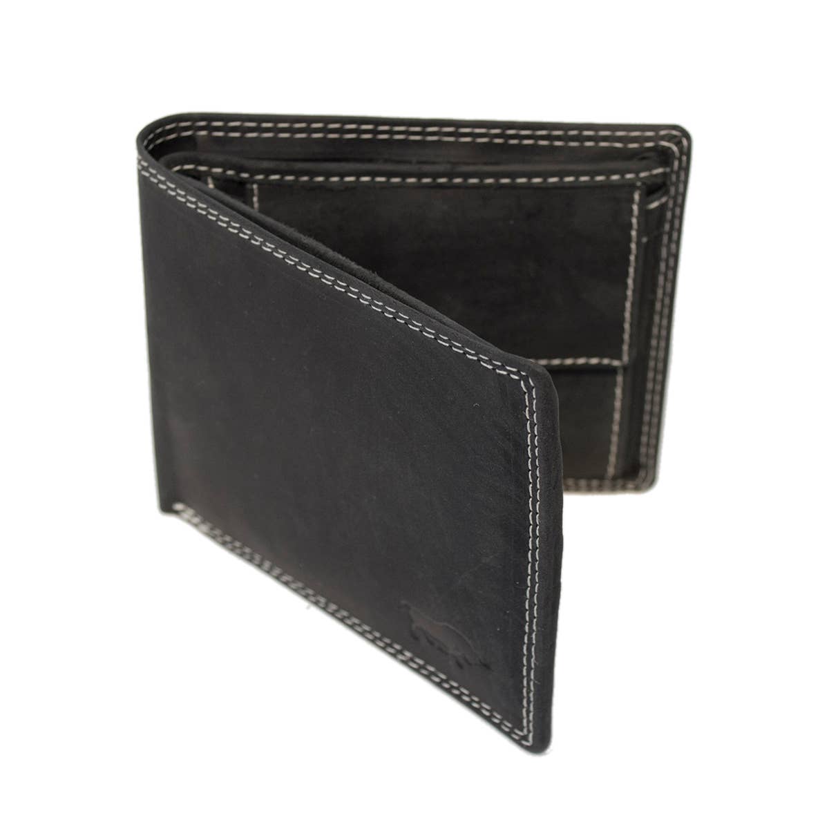 Arrigo - Wholesale Wallet - Men's - Men Billfold Wallet Buffalo Leather With Compact Model RFID5