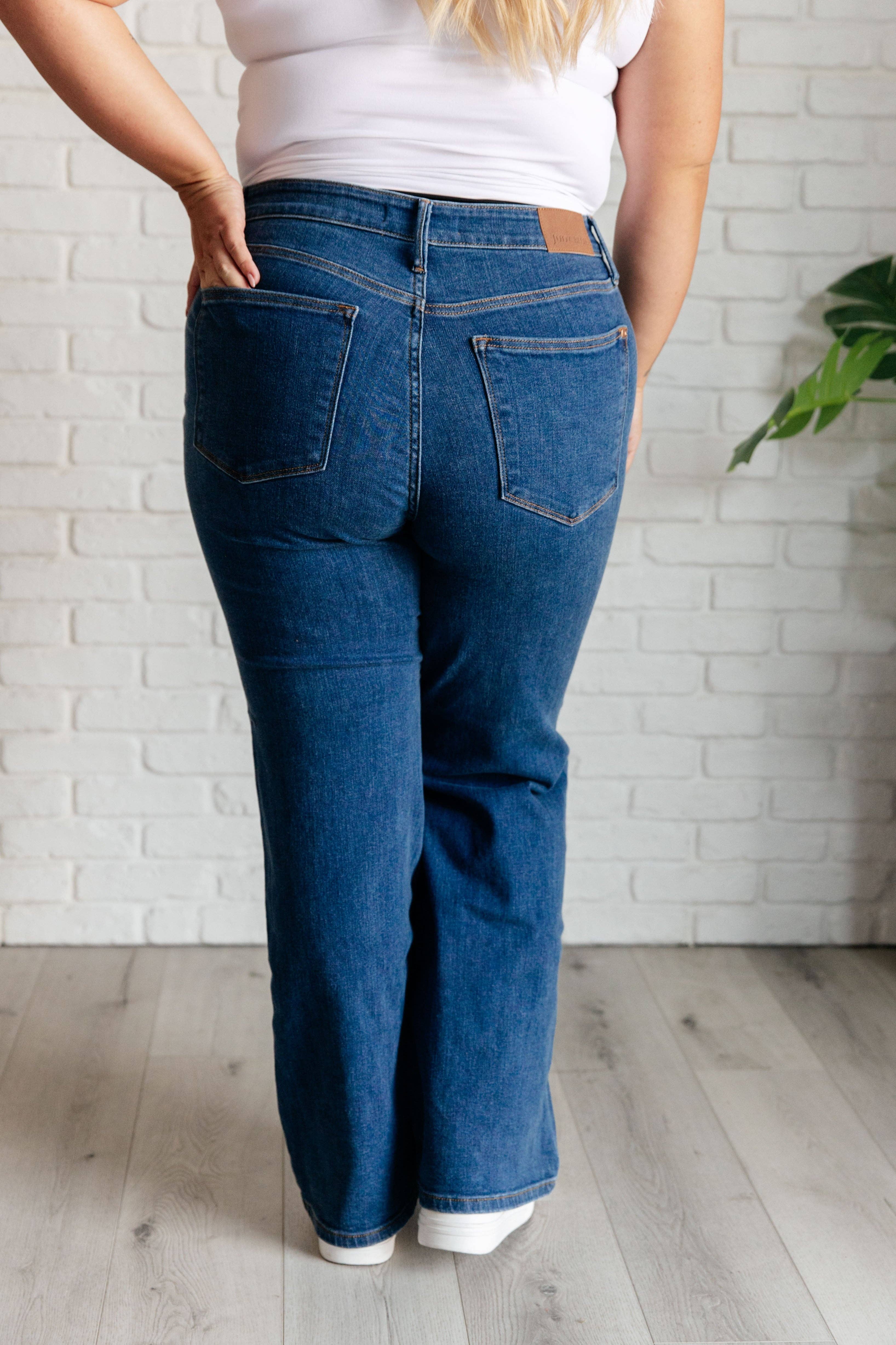 Avenue Wholesale - Wholesale Jeans - Women's - Judy Blue High Rise Vintage Wide Leg Jeans7