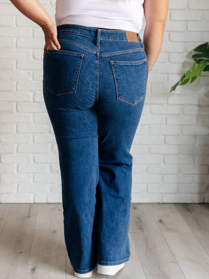 Avenue Wholesale - Wholesale Jeans - Women's - Judy Blue High Rise Vintage Wide Leg Jeans7