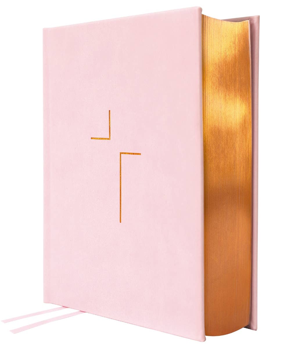 HarperCollins Christian Publishing - Wholesale Religion - ESV The Jesus Bible Leathersoft Over Board Pink8