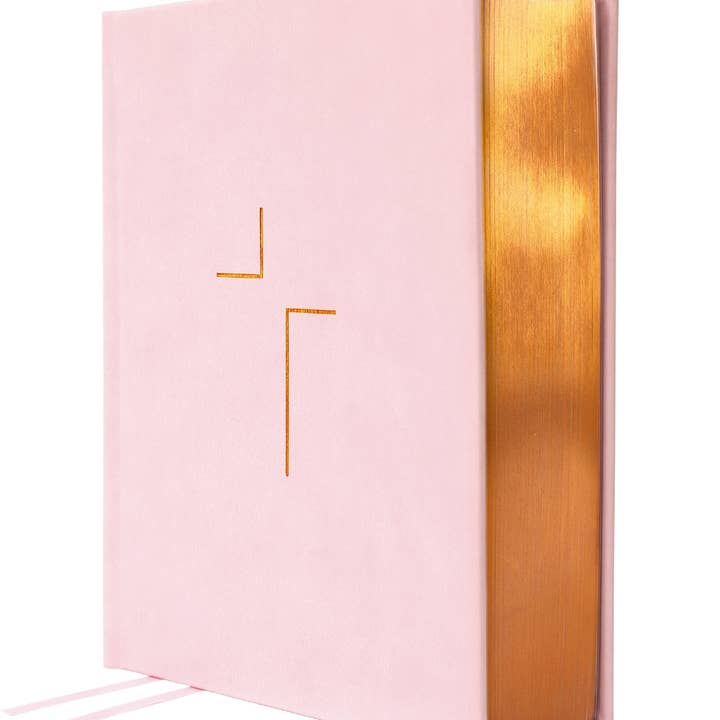 HarperCollins Christian Publishing - Wholesale Religion - ESV The Jesus Bible Leathersoft Over Board Pink8