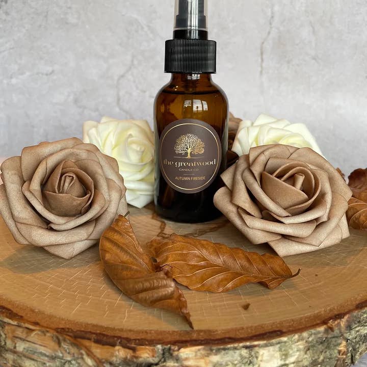Sandalwood & Cassis Room Spray for wholesale by The Greatwood Candle Co.