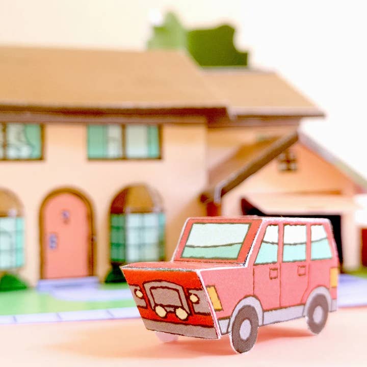 KikoIlustrador - Wholesale DIY Craft Kit - SIMPSONS HOUSE - Includes the Canyonero - H0 - A42