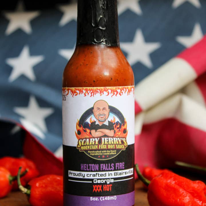 Scary Jerry's Mountain Fire Hot Sauce - Wholesale Hot Sauce - Helton Falls Fire Hot Sauce11