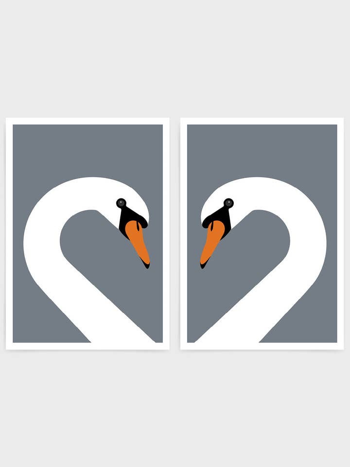 Schwan-Paar für den Großhandel von Rocket Jack