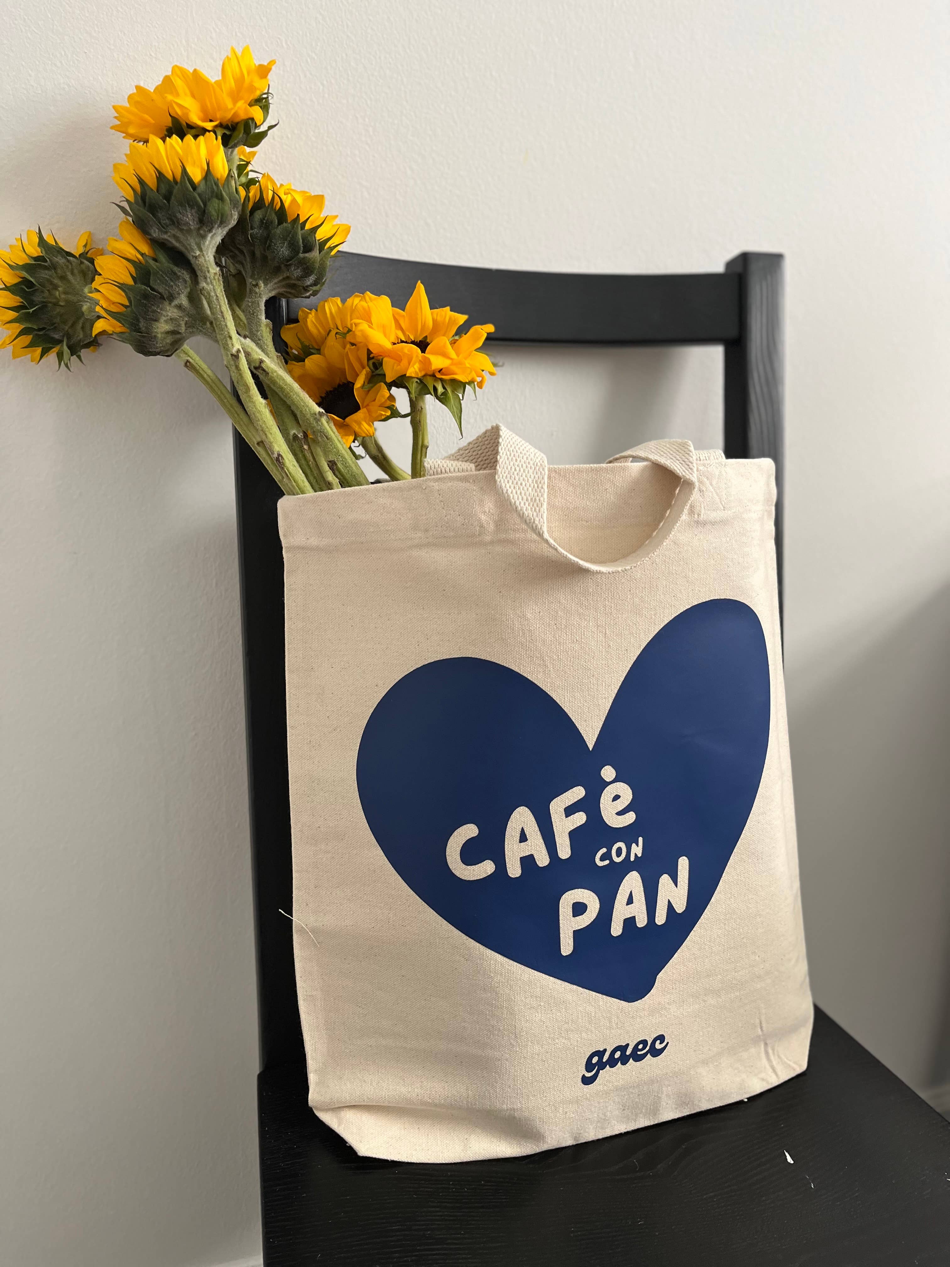 Gaec Studio - Wholesale Tote Bag - Women's - “Café con pan” heavy duty tote bag2