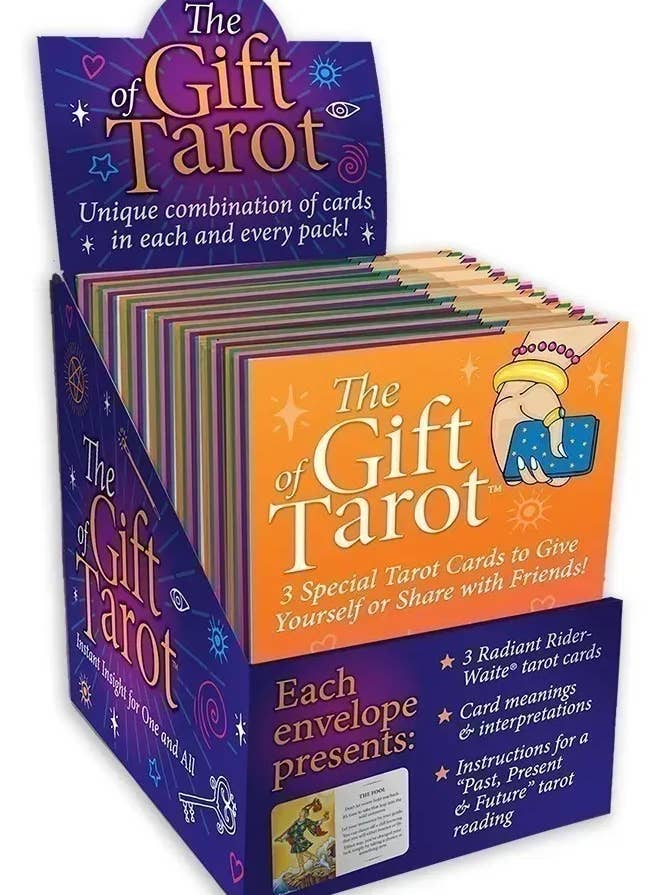 The Gift of Tarot 50-piece Display for wholesale by U.S. Games Systems Inc.