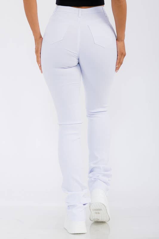 JBLA FASHION - Wholesale Pants - Women's - 2404-High Waisted Super Stretch Stacked Pants5