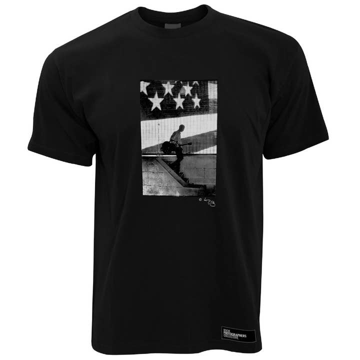 Camiseta masculina Matt Johnson por atacado de Rock Photographers Collective