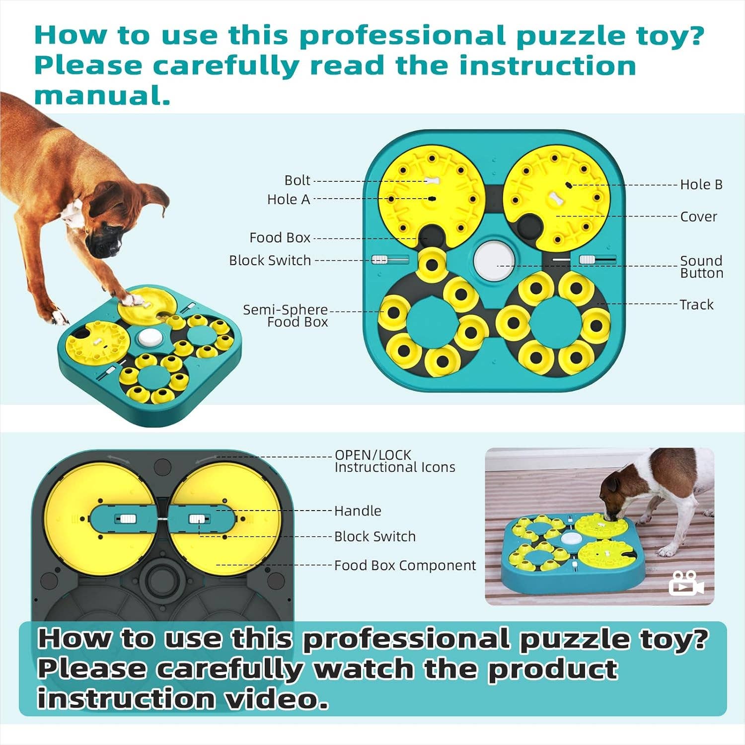 Green KADTC ADVENTURER DOG PUZZLE TOY LEVEL 5 IN 1 for wholesale on Faire4