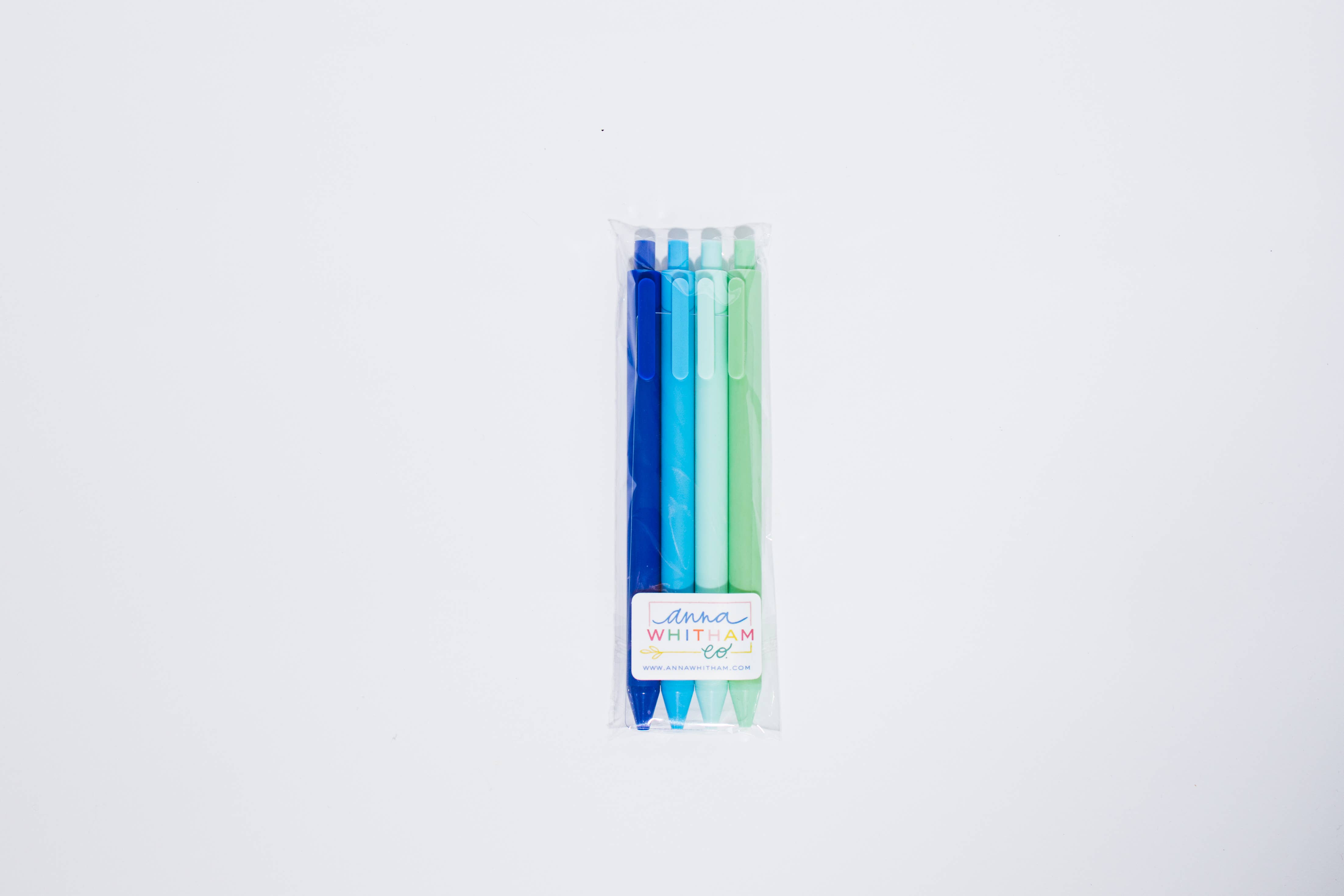 Anna Whitham Co. - Wholesale Pen - Blue Brigade Gel Pen Collection