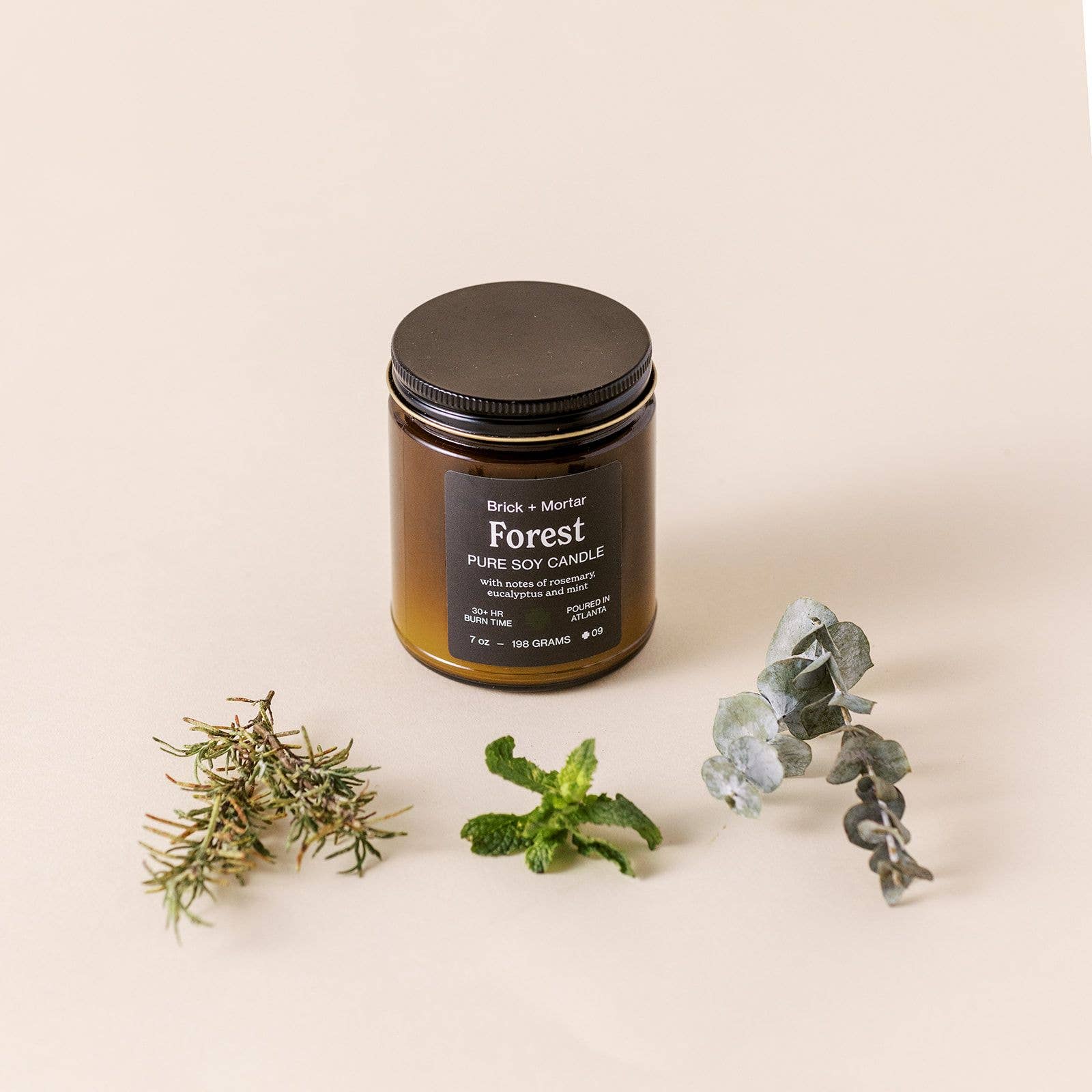 Brick+Mortar - Wholesale Jar/Filled Candle - Forest Scented Candle1