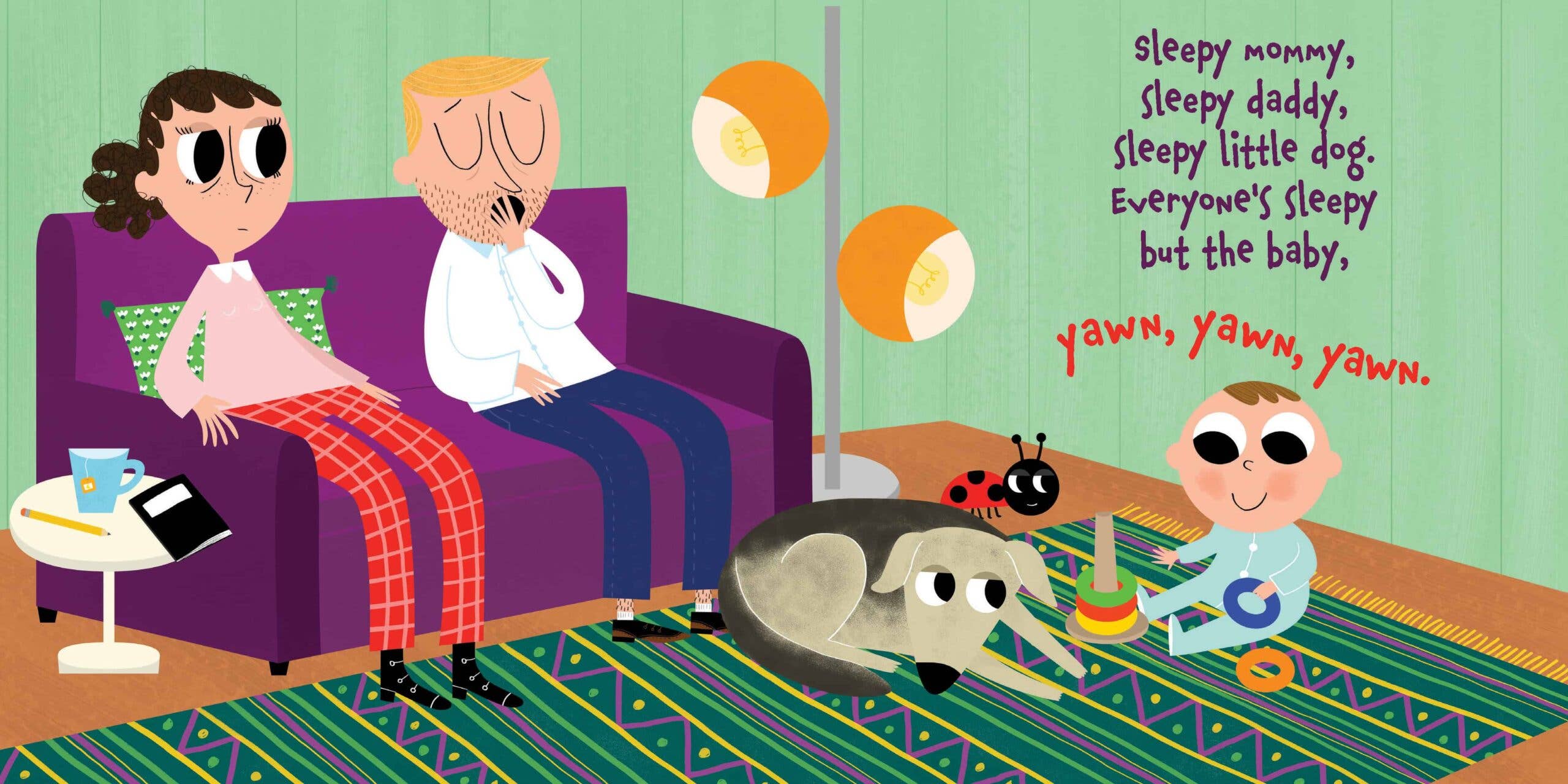 Familius, LLC - Wholesale Baby & Toddler Book (0-2) - Everyone's Sleepy but the Baby1