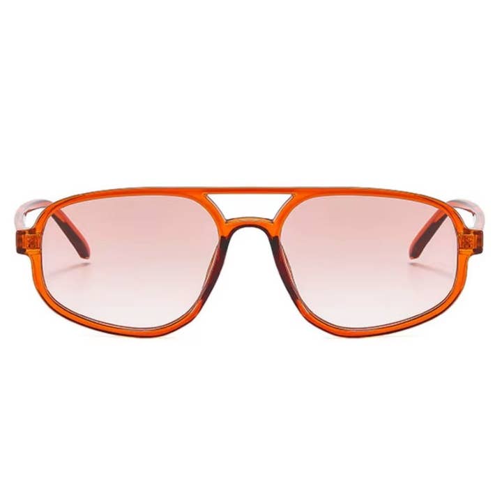 Willa Sunglasses | Burnt Orange for wholesale by Gleam Eyewear