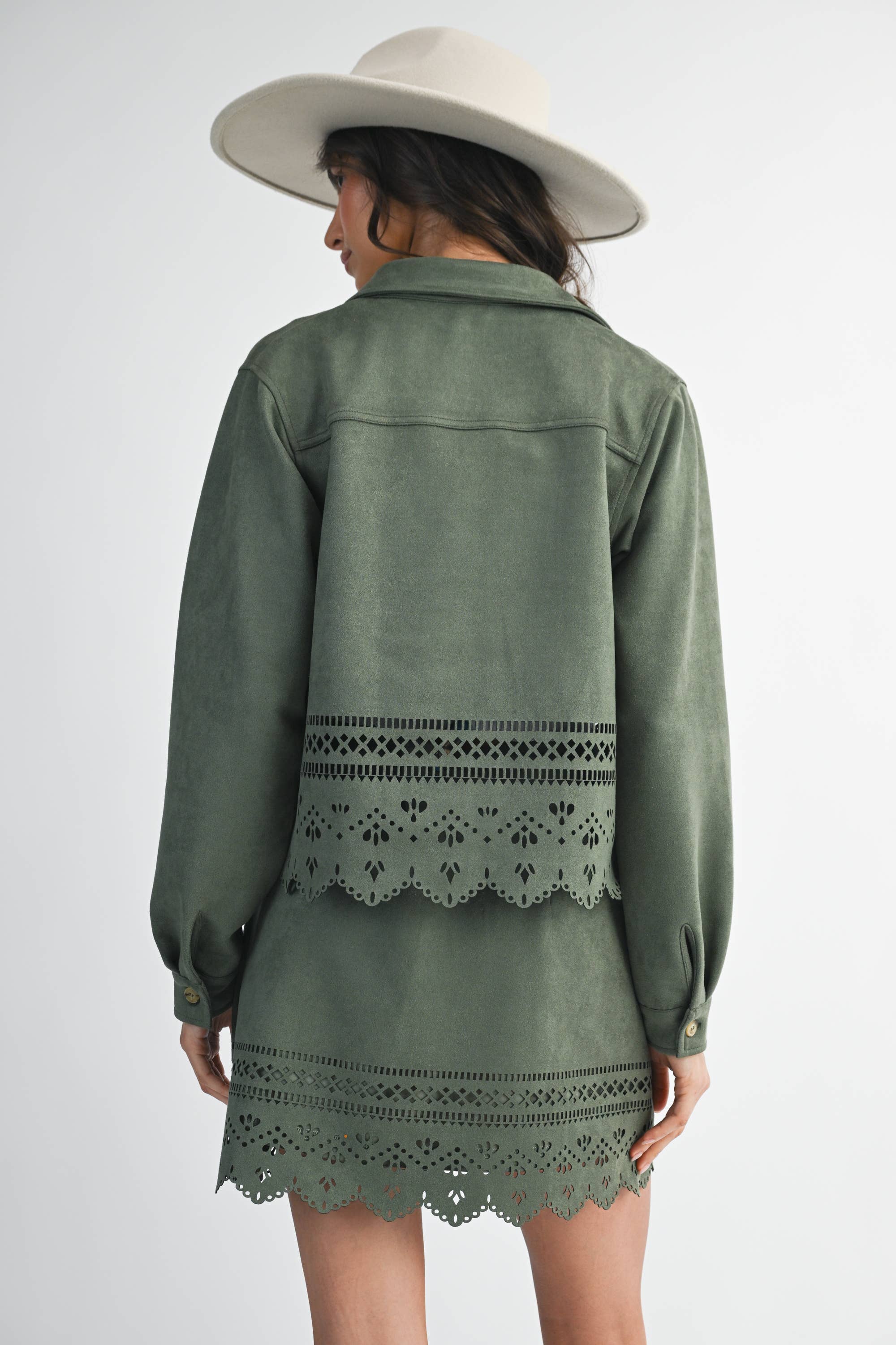 Camellia - Wholesale Jacket - Women's - LASERCUT DETAILING JACKET14