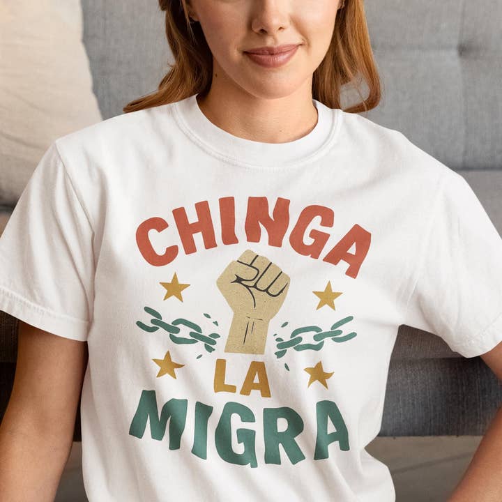 CVH DREAMY LTD - Wholesale T-Shirt (Graphic) - Women's - No Human Is Illegal Shirt, Fuck ICE Shirt, Abolish ICE Tee1